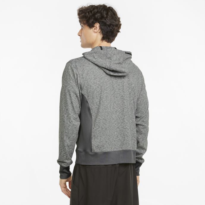 Veste D'entraînement Studio Yogini Gris Moyen Chiné Pour Hommes Puma Canada
