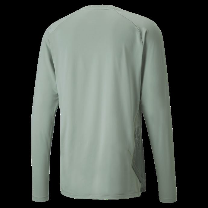 Puma Canada Studio Yogini Graphic T-shirt D'entraînement à Manches Longues Pour Hommes Jadéite