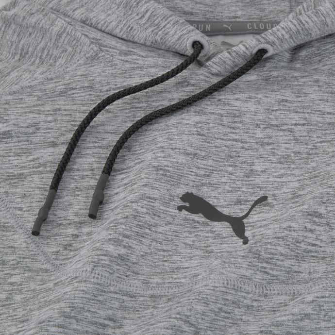 Sweat à Capuche D'entraînement Puma Canada Cloudspun Pour Hommes Gris Moyen Chiné
