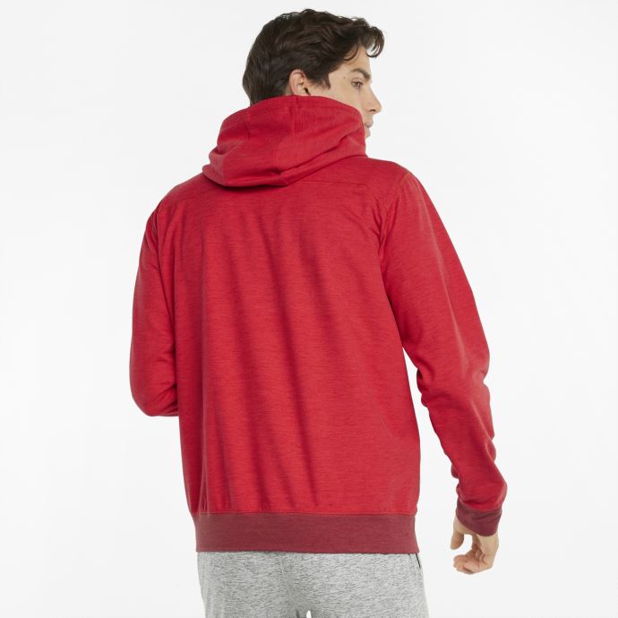Sweat à Capuche D'entraînement Cloudspun Pour Hommes Rouge-rouge Intense Chiné Puma Canada