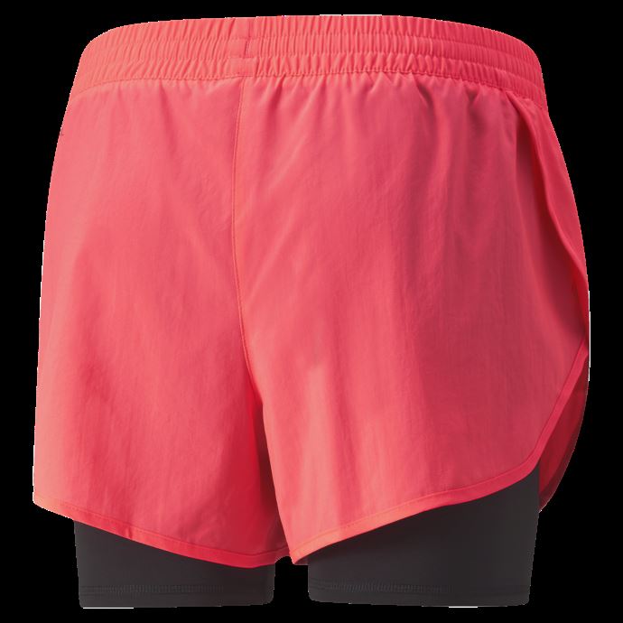 Puma Canada Short De Running Tissé 2 En 1 Pour Femme Sunset Glow-noir
