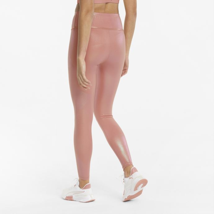Puma Canada Rosette-imprimé Irisé Stardust Taille Haute Imprimé 7-8 Leggings D'entraînement Pour Femmes