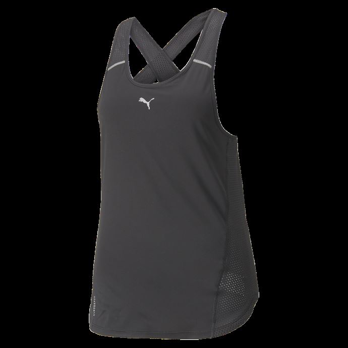 Débardeur Running Femme Marathon Cloudspun Puma Canada Noir
