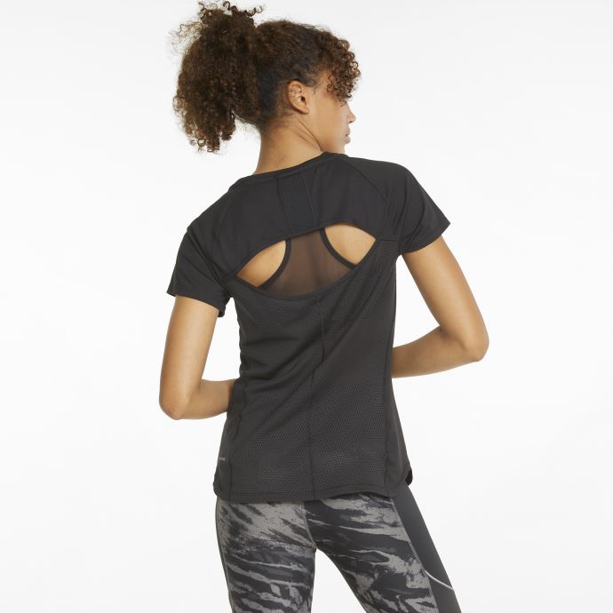 T-shirt De Course Puma Canada Cloudspun Marathon Pour Femme Noir