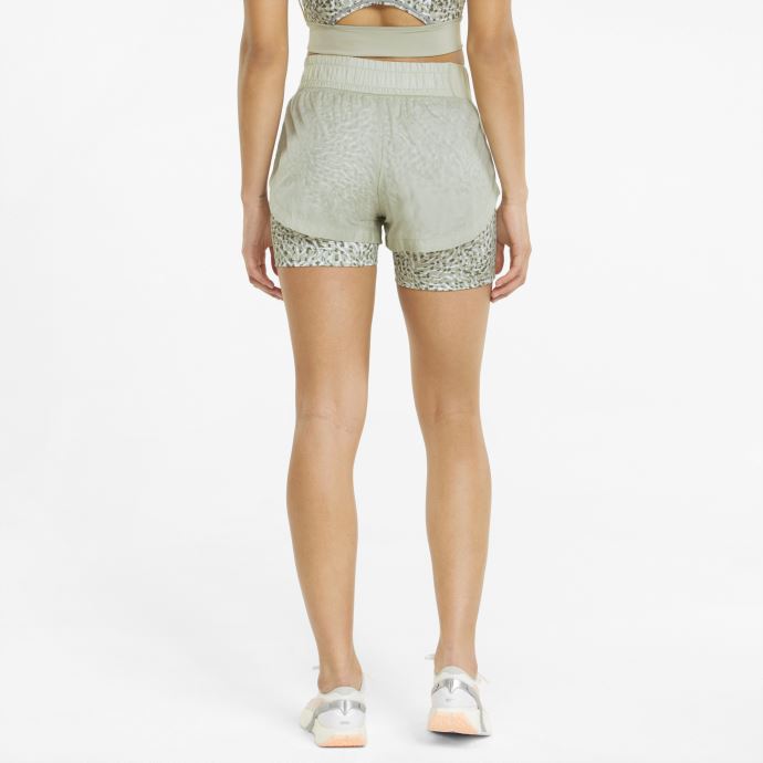 Short De Course 2-en-1 Tissé Transparent Run Marathon Pour Femme Spring Moss Puma Canada