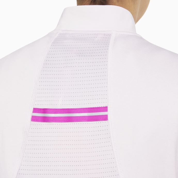 Puma Canada Haut De Course à Demi-zip En Tricot Lavande Brouillard 5k Pour Femmes
