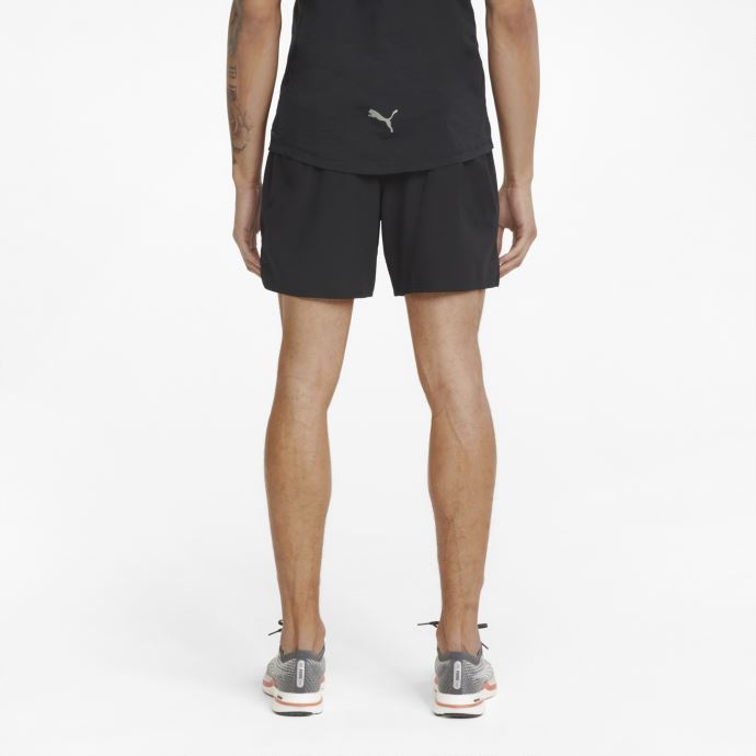 Black Puma Canada Woven 5" Men's Running Shorts