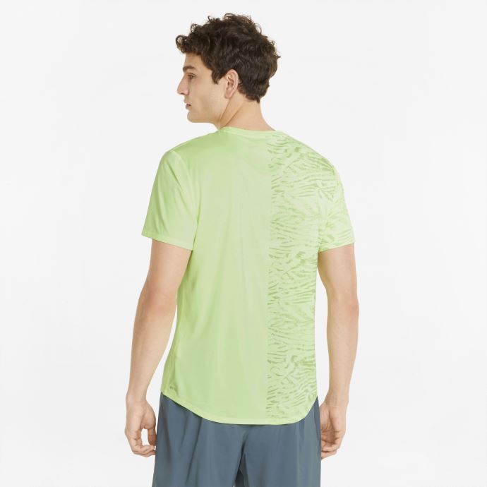 T-shirt De Course Graphique à Manches Courtes Pour Hommes Fizzy Light Puma Canada