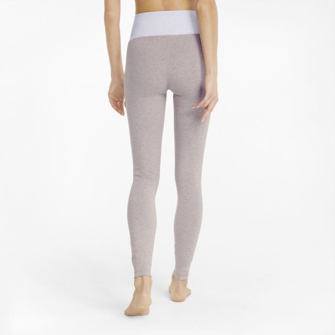 Puma Canada Exhale Legging D'entraînement Pour Femmes Pleine Longueur Lavande Brouillard Chiné