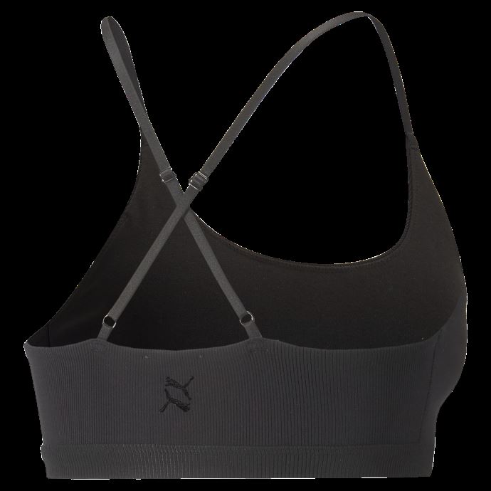 Brassière De Sport Côtelée Pour Femme Exhale Puma Canada Noir
