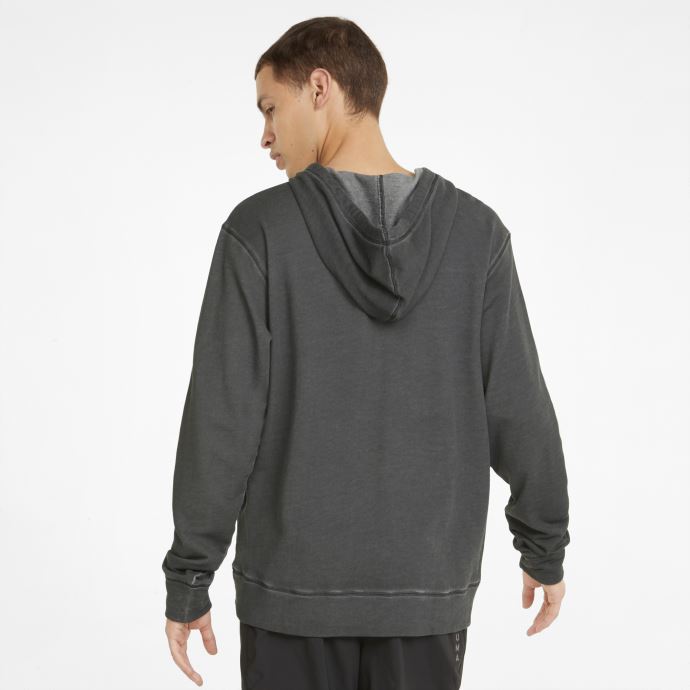 Sweat à Capuche D'entraînement Puma Canada Noir Studio Wash Pour Hommes