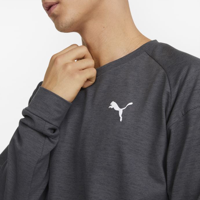 Puma Canada T-shirt D'entraînement à Col Ras Du Cou Cloudspun Pour Homme Noir
