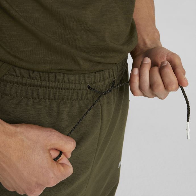 Puma Canada Pantalon De Jogging D'entraînement Cloudspun Pour Hommes Olive Profonde Chinée