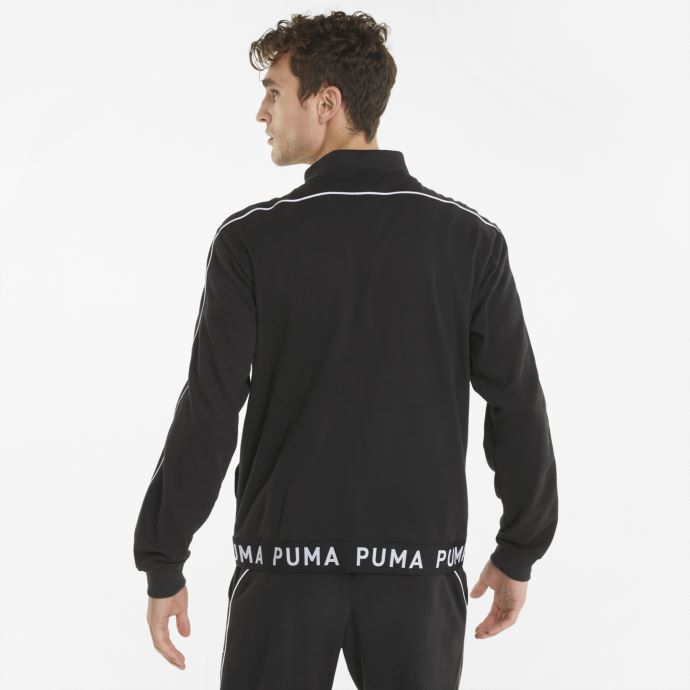 Veste D'entraînement Noire à Fermeture éclair Pour Hommes Puma Canada