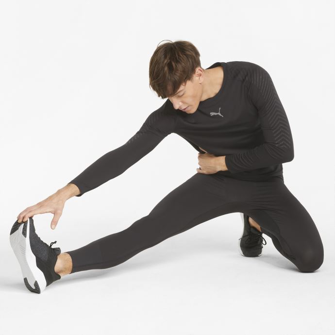 T-shirt D'entraînement Puma Canada Formknit Sans Coutures à Manches Longues Pour Hommes Noir
