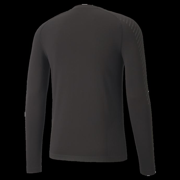 T-shirt D'entraînement Puma Canada Formknit Sans Coutures à Manches Longues Pour Hommes Noir
