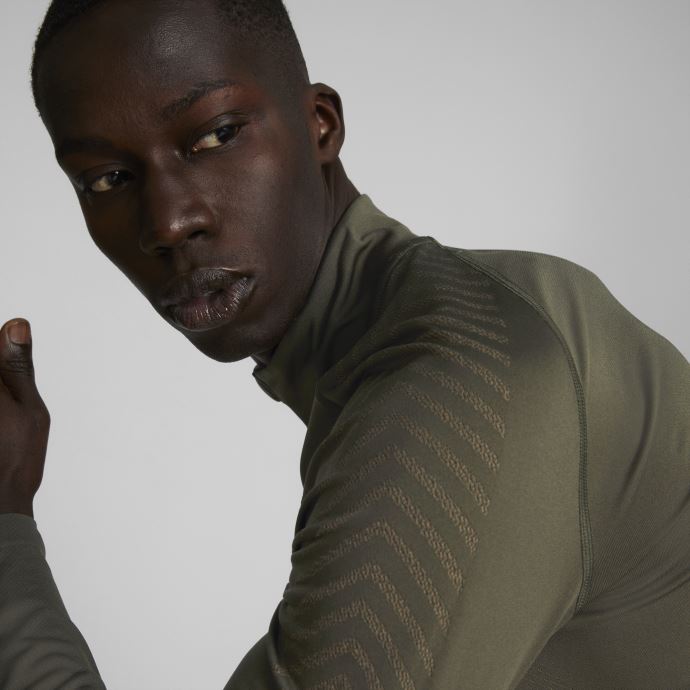 Puma Canada Forest Night Haut D'entraînement Formknit Sans Coutures à Demi-zip Pour Hommes
