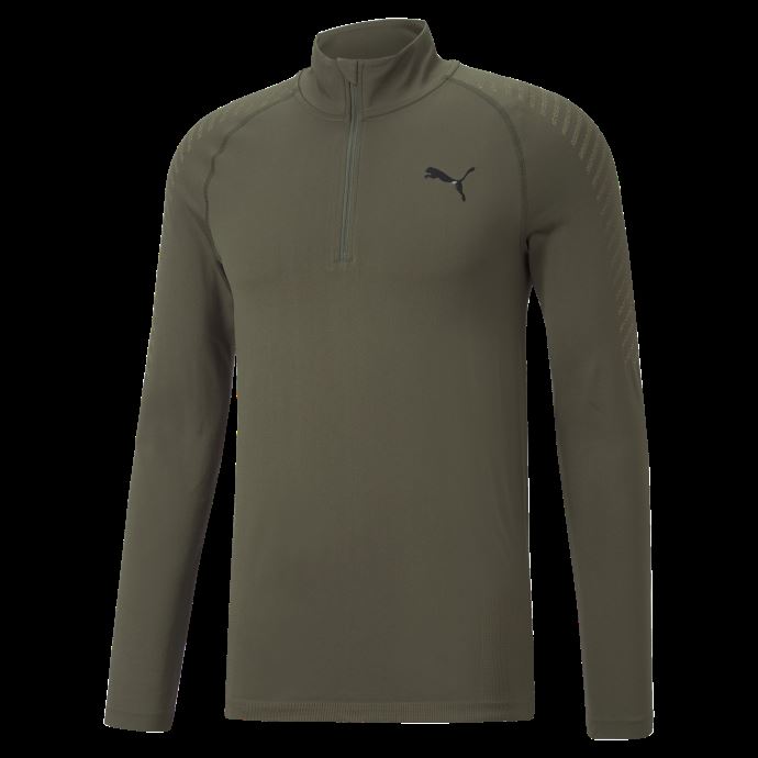Puma Canada Forest Night Haut D'entraînement Formknit Sans Coutures à Demi-zip Pour Hommes
