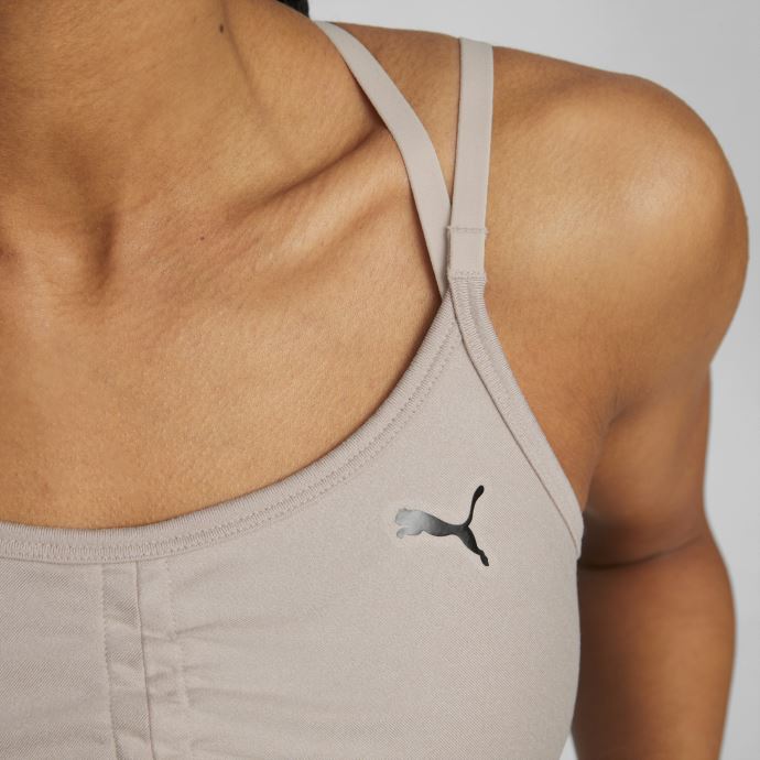 Rose Quartz Heather Puma Canada Studio Foundation Débardeur D'entraînement Froncé Pour Femme