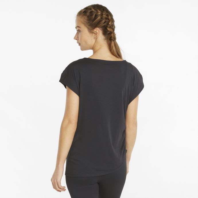 T-shirt D'entraînement Puma Canada Studio Foundation Noir Pour Femmes