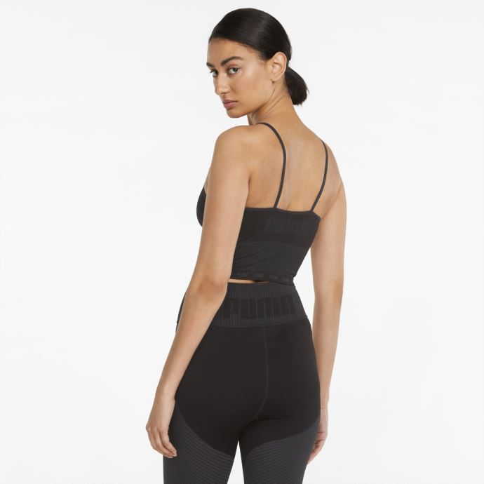 Puma Canada Formknit Sans Couture Q2 Débardeur D'entraînement Pour Femme Noir