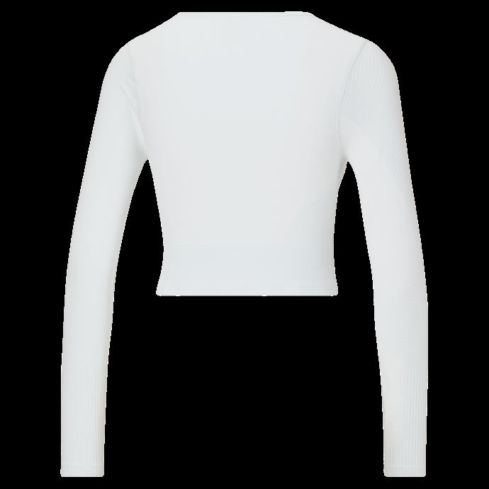 T-shirt D'entraînement Puma Canada Formknit Sans Coutures à Manches Longues Pour Femmes Nitro Bleu-blanc
