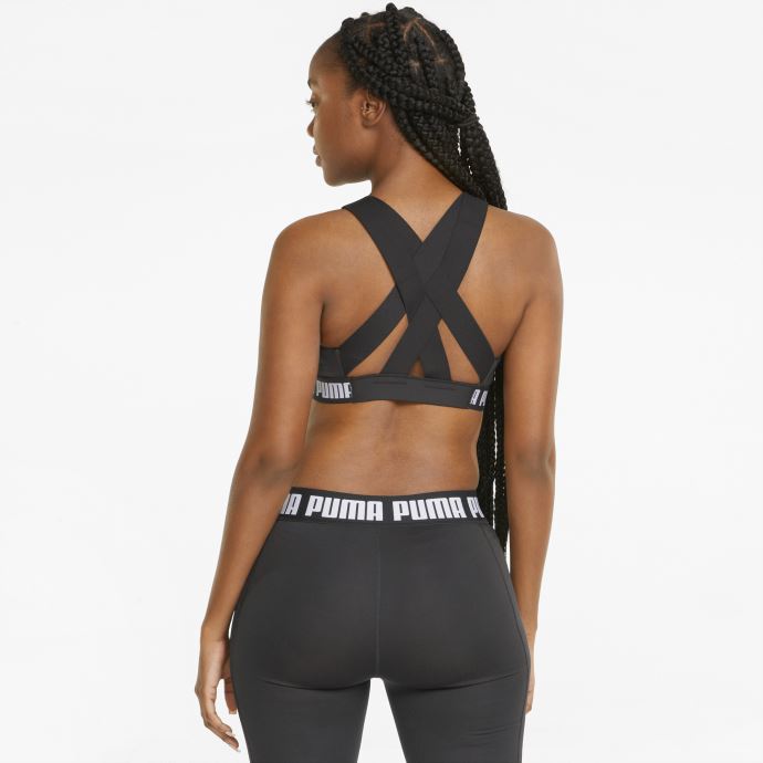Brassière D'entraînement Feel It Mi-impact Noire Pour Femme Puma Canada