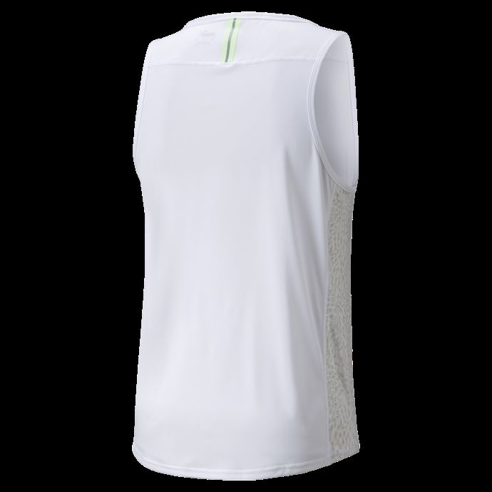 Débardeur De Course à Imprimé Graphique Pour Hommes Puma Canada Blanc
