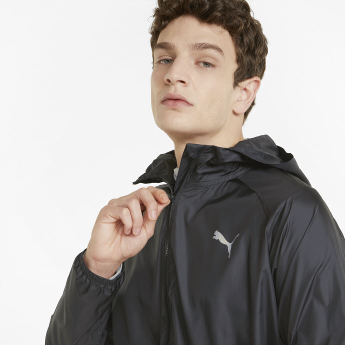 Puma Canada Veste De Running Tissée Uv Favorite Pour Hommes Noir
