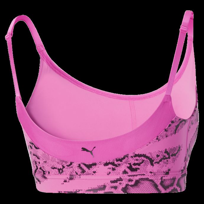 Soutien-gorge D'entraînement Puma Canada Forever Luxe Imprimé Rose Lumineux Pour Femmes