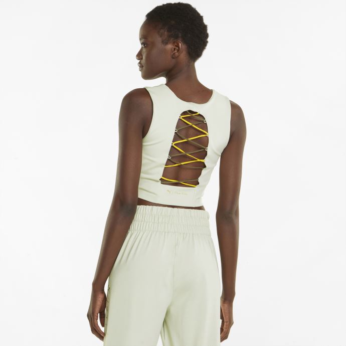 Puma Canada X Frida Kahlo Soutien-gorge Court D'entraînement Pour Femmes Mousse Printanière