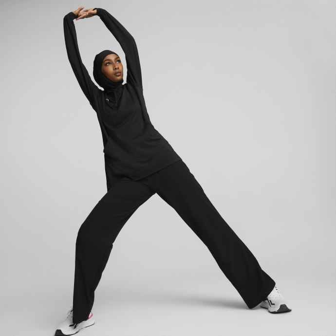 Chandail à Capuchon D'entraînement Noir Modest Activewear Pour Femmes Puma Canada

