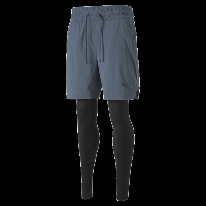 Short D'entrainement Studio 2-en-1 Homme Night Sky-noir Puma Canada
