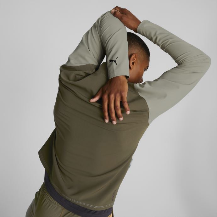 Caillou Gris Puma Canada Studio Ultramove Veste D'entraînement Hommes
