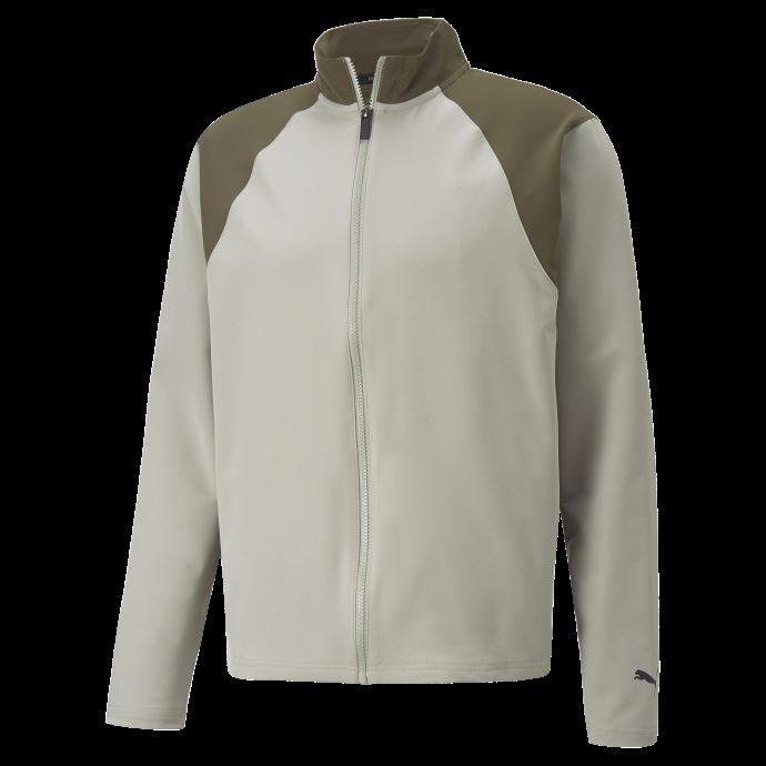 Caillou Gris Puma Canada Studio Ultramove Veste D'entraînement Hommes
