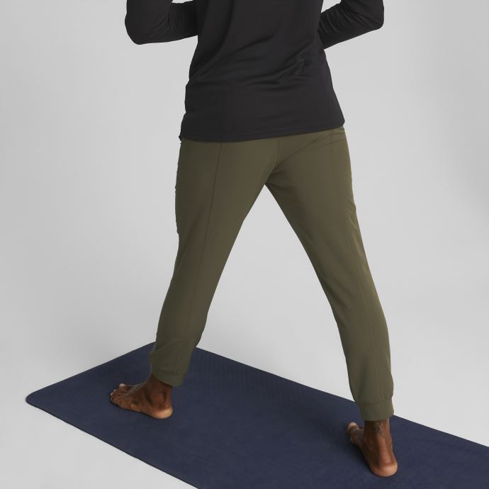 Pantalon De Jogging D'entraînement Studio Ultramove Pour Hommes Puma Canada Olive Profonde
