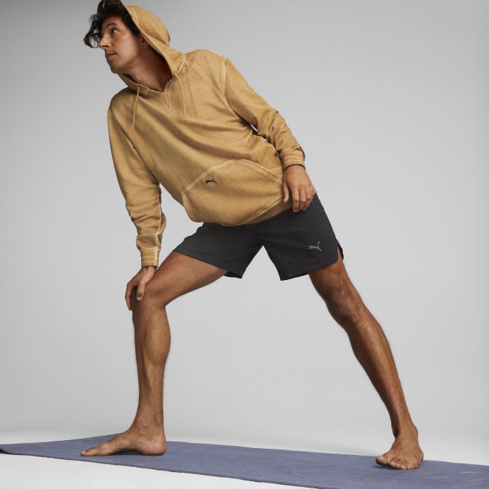 Sweat à Capuche D'entraînement Studio Wash Puma Canada Desert Tan Pour Hommes