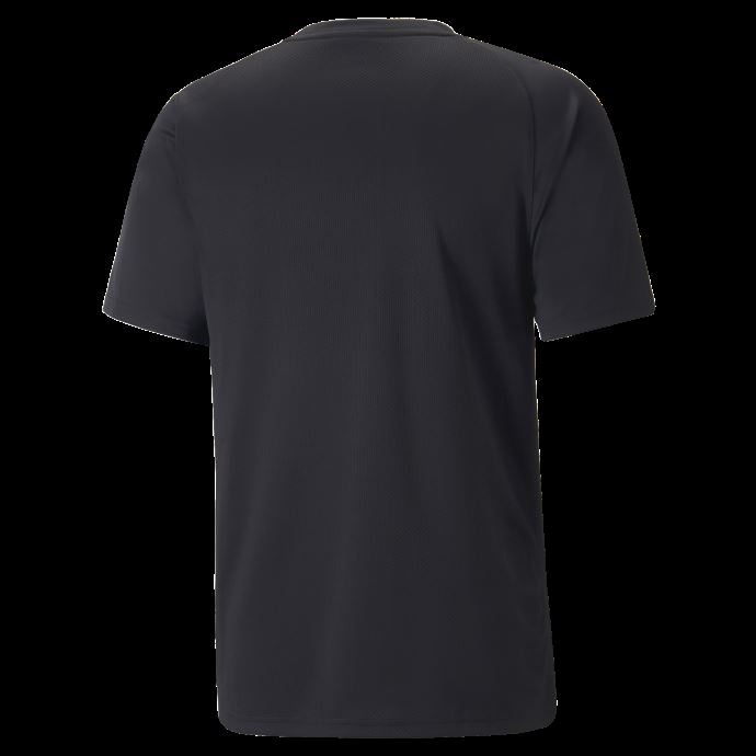 Noir-castlerock Chat Puma Canada Fit T-shirt D'entraînement à Manches Courtes Hommes
