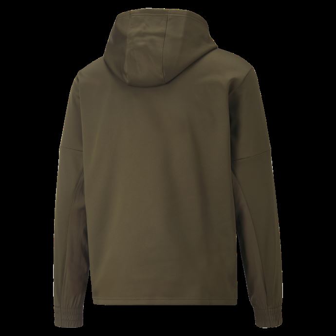 Puma Canada Deep Olive Fit Pwrfleece Sweat à Capuche D'entraînement Hommes