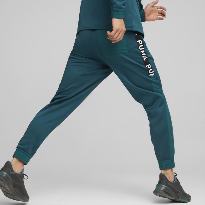 Puma Canada Varsity Green Fit Pwrfleece Jogging D'entraînement Hommes