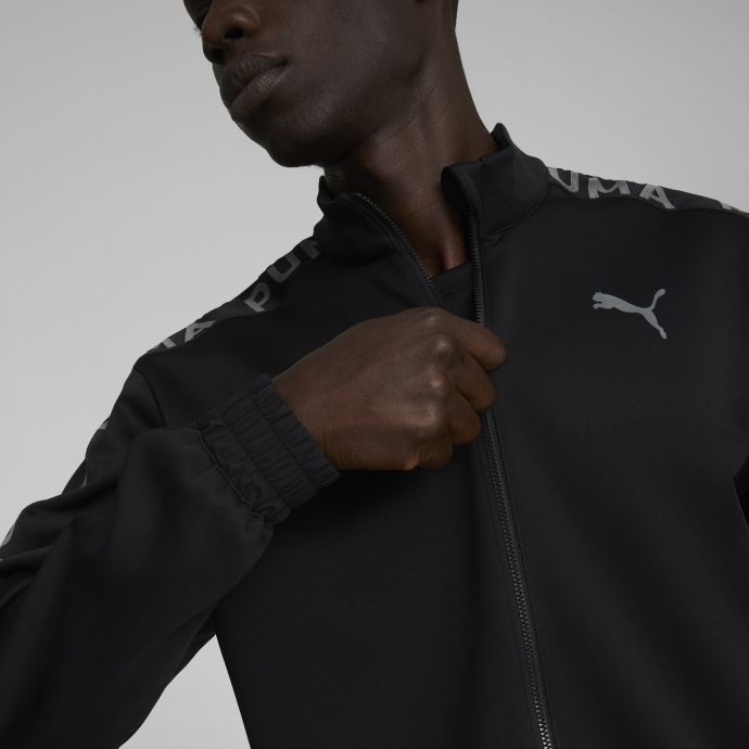 Puma Canada Fit Pwrfleece Veste D'entraînement Entièrement Zippée Hommes Noir