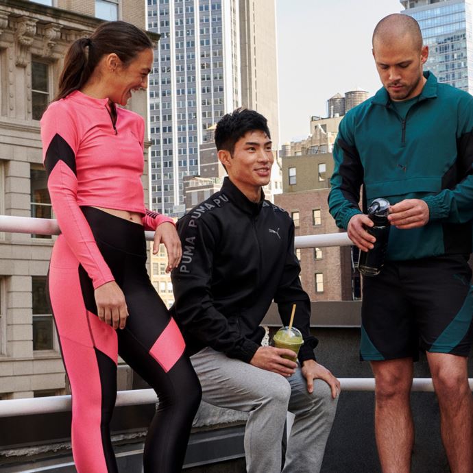 Fit Pwrfleece Full-zip Veste D'entraînement Pour Hommes Puma Canada Noir
