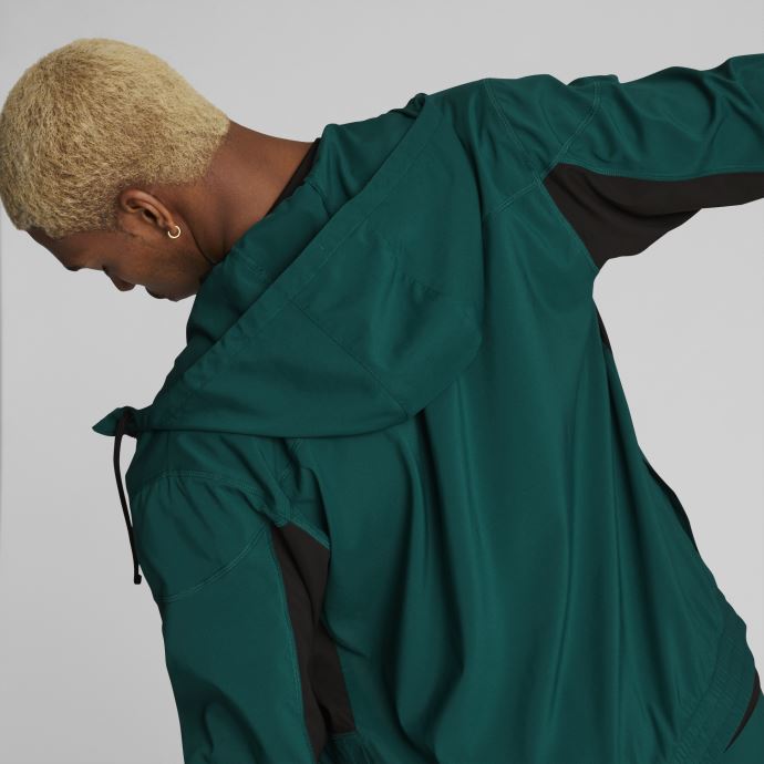 Puma Canada Fit Wovenveste D'entraînement Pour Homme Vert Varsity