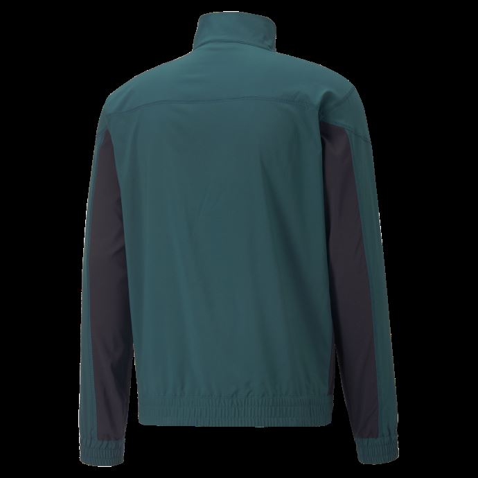 Fit Woven Half-zip Training Jacket Men Puma Canada Varsity Green
