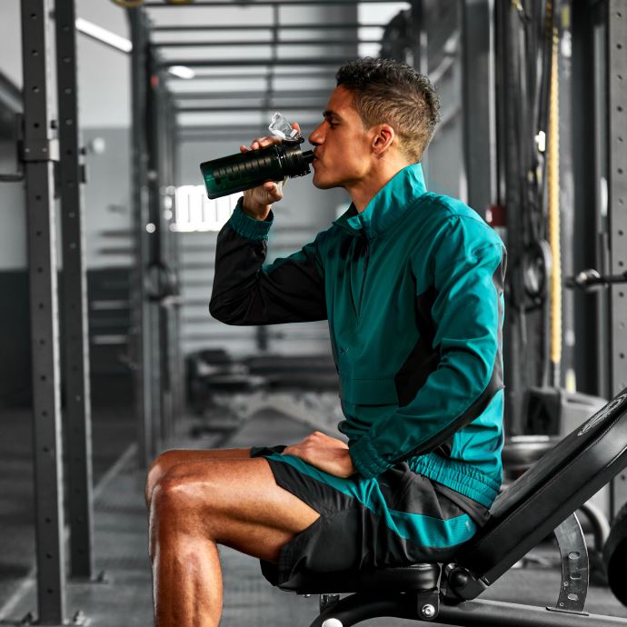 Fit Woven Half-zip Training Jacket Men Puma Canada Varsity Green
