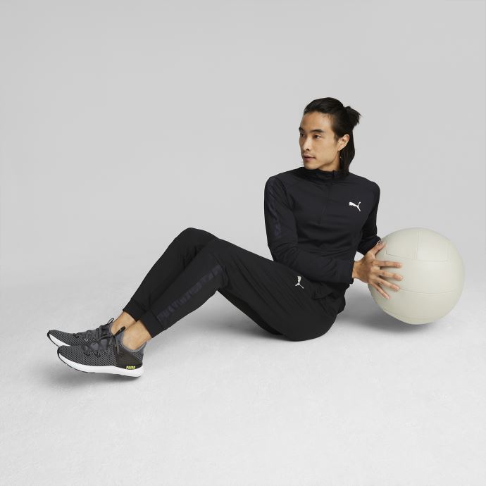 Puma Canada Pantalon De Jogging D'entraînement Noir Hors Saison Pour Hommes
