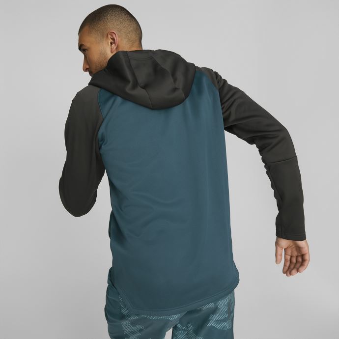 Chandail à Capuchon D'entraînement Varsity Green-black Train Hors Saison Pour Hommes Puma Canada
