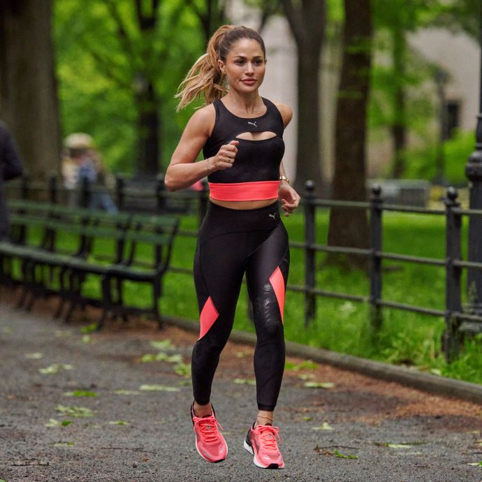 Puma Canada Noir-sunset Glow Ultraform Débardeur De Course Pour Femmes
