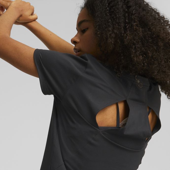 Puma Canada Cloudspun Running Tee Femme Noir