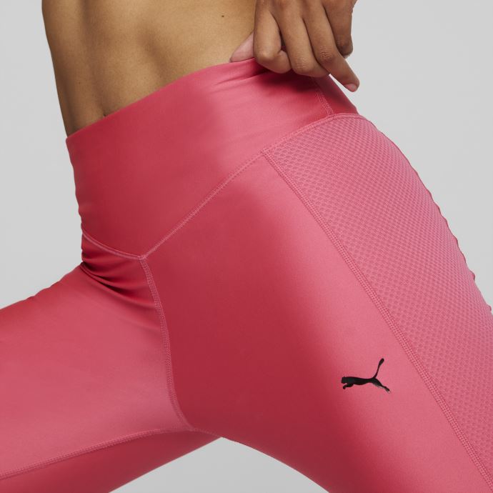 Puma Canada Fit Eversculpt Collant D'entraînement Taille Haute Pour Femme Rose Coucher De Soleil